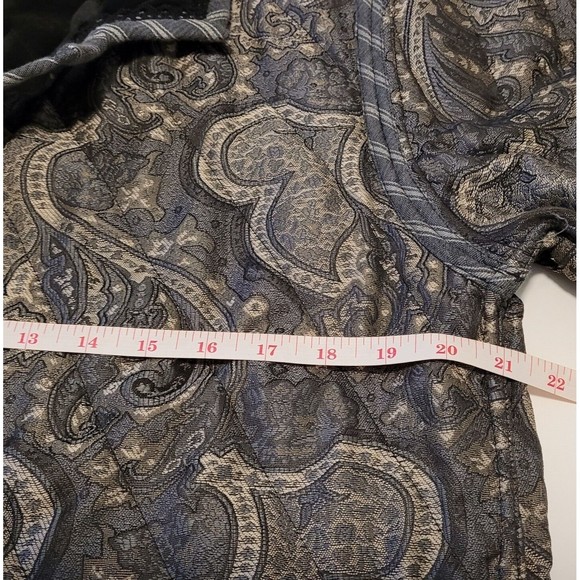 Koos of Course! Patterned Jacquard Quilted Reversible Jacket Womens Sz Small - Picture 14 of 16